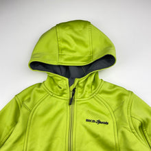 Load image into Gallery viewer, Boys Bossini, green fleece lined zip up jacket, EUC, size 3-4,  