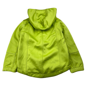 Boys Bossini, green fleece lined zip up jacket, EUC, size 3-4,  