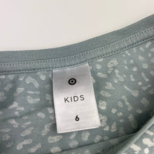 Load image into Gallery viewer, Girls Target, cotton casual long sleeve dress, GUC, size 6, L: 60cm