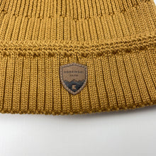 Load image into Gallery viewer, unisex KOORINGAL, mustard ribbed knit hat/beanie, NEW, size 10-14,  