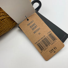 Load image into Gallery viewer, unisex KOORINGAL, mustard ribbed knit hat/beanie, NEW, size 10-14,  