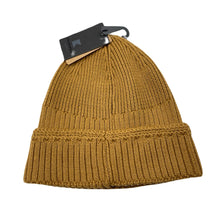Load image into Gallery viewer, unisex KOORINGAL, mustard ribbed knit hat/beanie, NEW, size 10-14,  