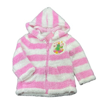 Load image into Gallery viewer, Girls The Wiggles, Dorothy the Dinosaur soft fleece zip hoodie sweater, NEW, size 2,  