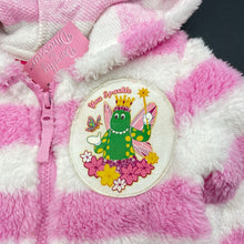 Load image into Gallery viewer, Girls The Wiggles, Dorothy the Dinosaur soft fleece zip hoodie sweater, NEW, size 2,  