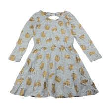 Load image into Gallery viewer, Girls Target, cotton long sleeve dress, cats, light mark back skirt, FUC, size 5, L: 55cm