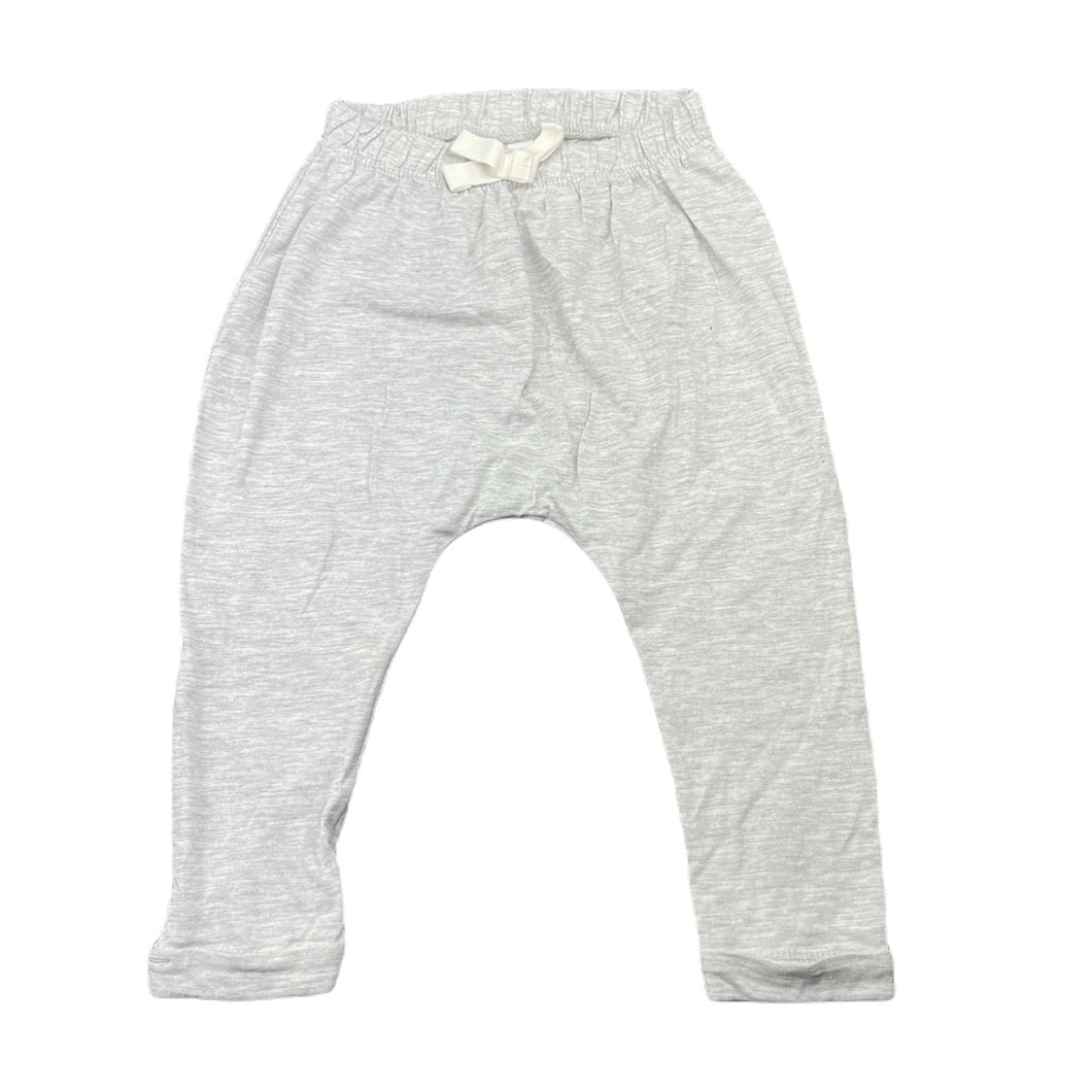 unisex Dymples, grey marle lightweight pants / bottoms, EUC, size 1,  
