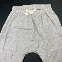 Load image into Gallery viewer, unisex Dymples, grey marle lightweight pants / bottoms, EUC, size 1,  