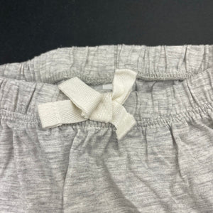 unisex Dymples, grey marle lightweight pants / bottoms, EUC, size 1,  