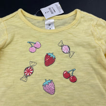 Load image into Gallery viewer, Girls Target, yellow cotton lightweight knit top, NEW, size 3,  