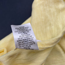 Load image into Gallery viewer, Girls Target, yellow cotton lightweight knit top, NEW, size 3,  