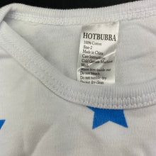 Load image into Gallery viewer, unisex HOTBUBBA, cotton long sleeve top, stars, GUC, size 2,  