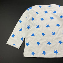 Load image into Gallery viewer, unisex HOTBUBBA, cotton long sleeve top, stars, GUC, size 2,  