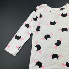 Load image into Gallery viewer, Girls Cotton On, lightweight cotton long sleeve top, cats, EUC, size 3,  