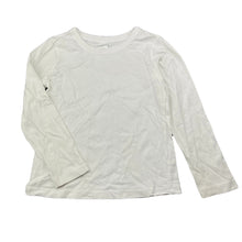 Load image into Gallery viewer, unisex Target, white cotton long sleeve tee/top, FUC, size 4,  