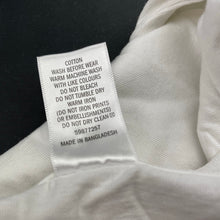 Load image into Gallery viewer, unisex Target, white cotton long sleeve tee/top, FUC, size 4,  