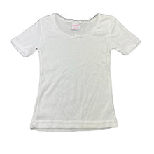 Load image into Gallery viewer, Girls Mango, soft feel short sleeve pyjama top, EUC, size 5,  