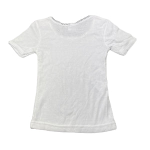 Girls Mango, soft feel short sleeve pyjama top, EUC, size 5,  