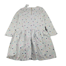 Load image into Gallery viewer, Girls Target, cotton long sleeve casual dress, NEW, size 7, L: 64cm approx