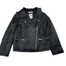 Load image into Gallery viewer, Girls Target, black faux leather jacket, GUC, size 7,  