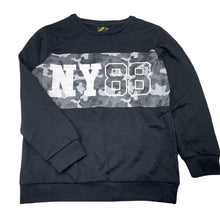 Load image into Gallery viewer, Boys Tilt, black fleece lined sweater / jumper, EUC, size 10,  