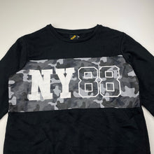Load image into Gallery viewer, Boys Tilt, black fleece lined sweater / jumper, EUC, size 10,  