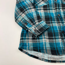 Load image into Gallery viewer, Boys H&amp;T, flannel cotton long sleeve shirt, GUC, size 4,  