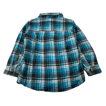 Load image into Gallery viewer, Boys H&amp;T, flannel cotton long sleeve shirt, GUC, size 4,  