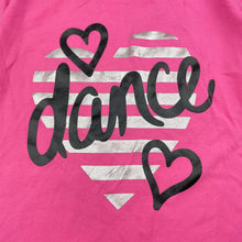 Load image into Gallery viewer, Girls Funky Babe, pink stretchy long sleeve top, dance, GUC, size 7,  