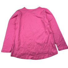 Load image into Gallery viewer, Girls Funky Babe, pink stretchy long sleeve top, dance, GUC, size 7,  