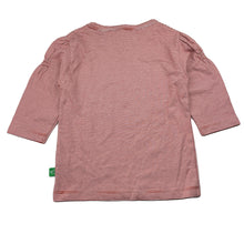 Load image into Gallery viewer, Girls Quince, striped organic cotton top, EUC, size 5-6,  