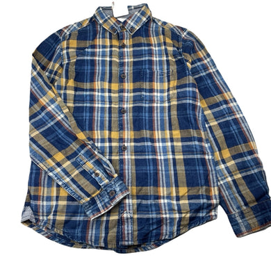Boys Target, checked cotton long sleeve shirt, NEW, size 10,  