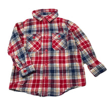 Load image into Gallery viewer, Boys Target, flannel cotton long sleeve shirt, EUC, size 3,  