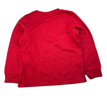 Load image into Gallery viewer, unisex B Collection, red fleece lined sweater / jumper, EUC, size 6,  