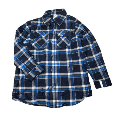Boys Target, flannel cotton long sleeve shirt, EUC, size 6,  