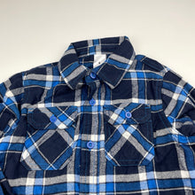Load image into Gallery viewer, Boys Target, flannel cotton long sleeve shirt, EUC, size 6,  