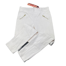 Load image into Gallery viewer, Girls Gum, cream stretchy pants / leggings, elasticated, Inside leg: 63cm, NEW, size 14,  