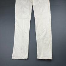 Load image into Gallery viewer, Girls Gum, cream stretchy pants / leggings, elasticated, Inside leg: 63cm, NEW, size 14,  