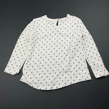 Load image into Gallery viewer, Girls Target, cotton long sleeve top, giltter collar, EUC, size 2,  
