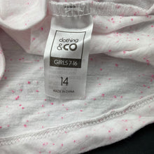 Load image into Gallery viewer, Girls Clothing &amp; Co, long sleeve tee/top, heart, EUC, size 14,  