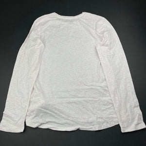 Girls Clothing & Co, long sleeve tee/top, heart, EUC, size 14,  