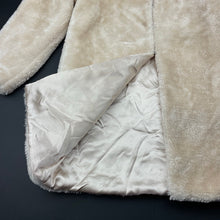 Load image into Gallery viewer, Girls Origami, faux fur jacket / coat, 5 hook fasten, L: 59cm, GUC, size 7,  