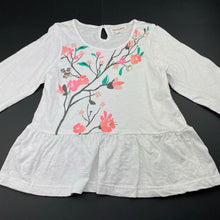 Load image into Gallery viewer, Girls Charlie &amp; Me, cotton long sleeve top, flowers, EUC, size 10,  