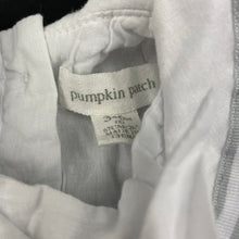 Load image into Gallery viewer, unisex Pumpkin Patch, lightweight cotton sailor romper, FUC, size 00,  