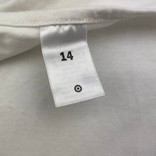 Load image into Gallery viewer, Girls Target, white stretchy long sleeve tee / top, EUC, size 14,  