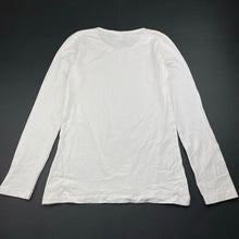 Load image into Gallery viewer, Girls Target, white stretchy long sleeve tee / top, EUC, size 14,  