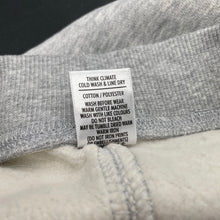 Load image into Gallery viewer, unisex Target, grey fleece lined track pants, Inside leg: 44.5cm, FUC, size 4,  