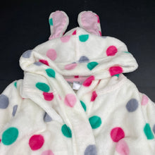 Load image into Gallery viewer, Girls Target, soft fleece dressing gown / bath robe, EUC, size 2,  