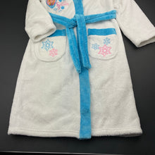 Load image into Gallery viewer, Girls Disney, Frozen dressing gown / bath robe, FUC, size 5,  