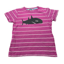 Load image into Gallery viewer, unisex LINDEX, cotton t-shirt / top, shark, FUC, size 4,  