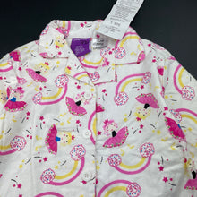 Load image into Gallery viewer, Girls Sleepwear, flannel cotton pyjama top, princess, NEW, size 3,  